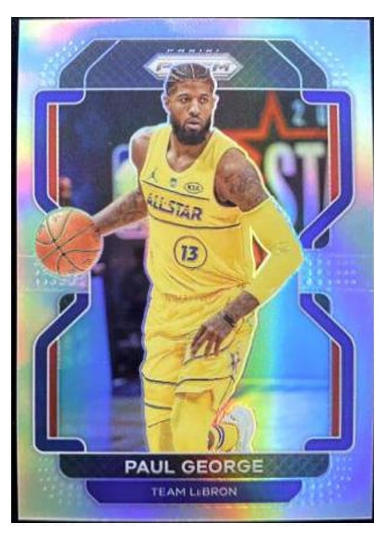 2021-22 Panini Prizm Base Set Paul George #220 card