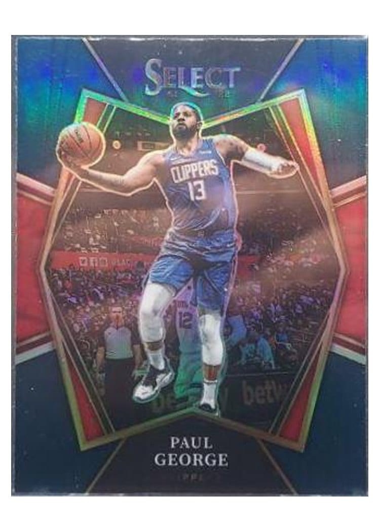2021-22 Panini Select Base Set Paul George #129 card