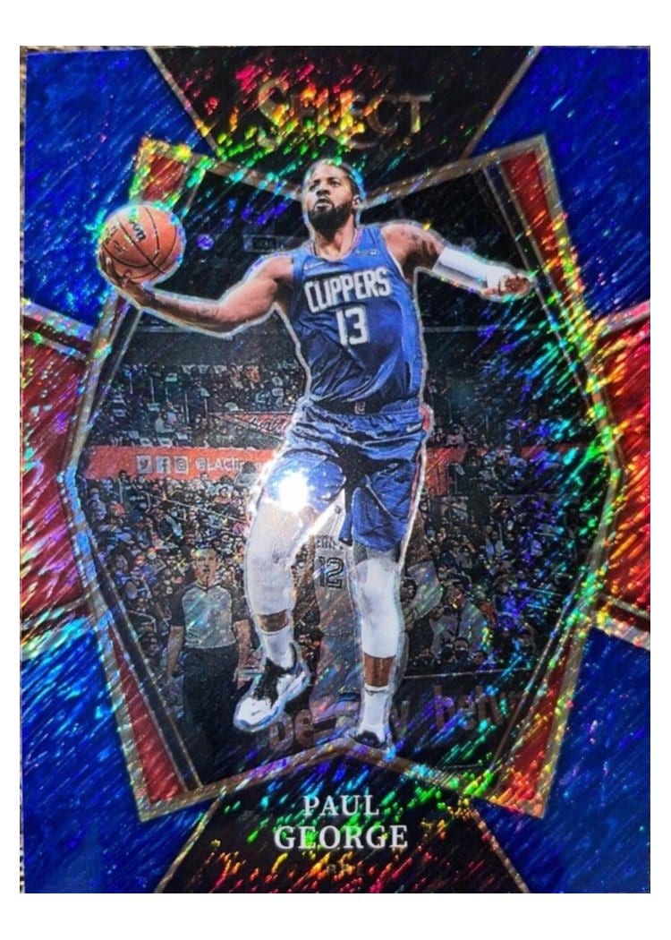 2021-22 Panini Select Base Set Paul George #129 card