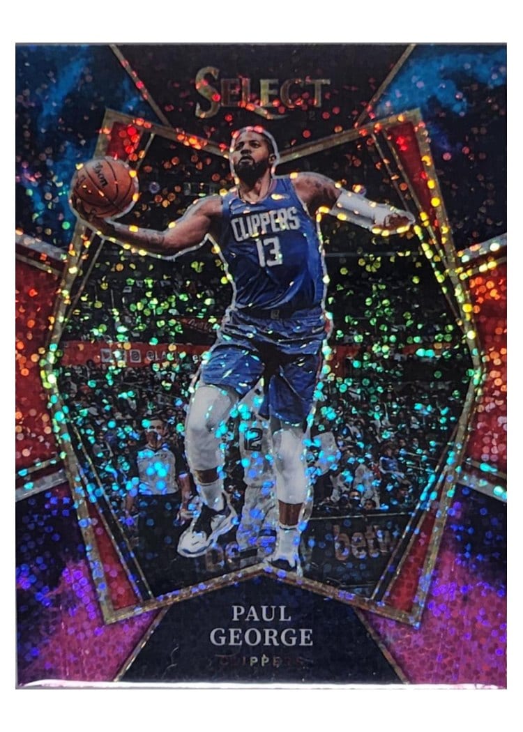 2021-22 Panini Select Base Set Paul George #129 card