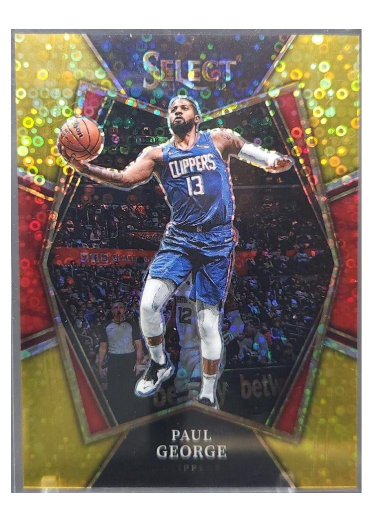 2021-22 Panini Select Base Set Paul George #129 card