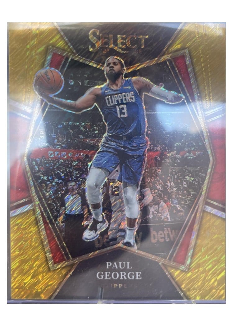 2021-22 Panini Select Base Set Paul George #129 card