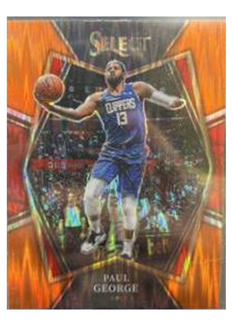 2021-22 Panini Select Base Set Paul George #129 card