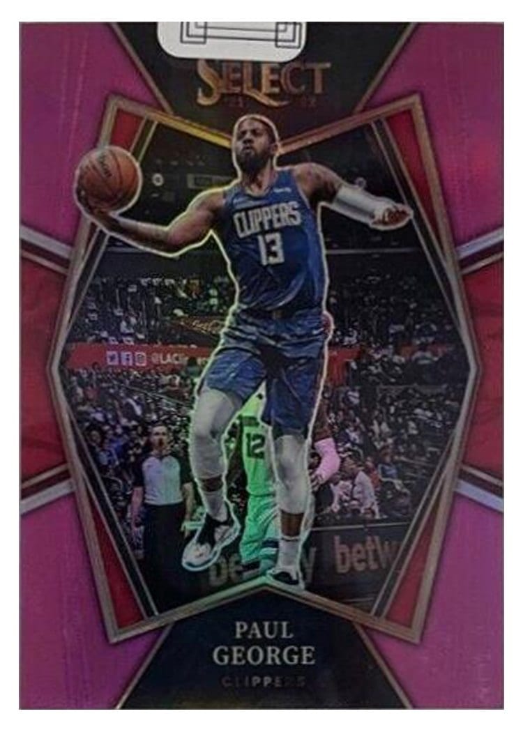 2021-22 Panini Select Base Set Paul George #129 card