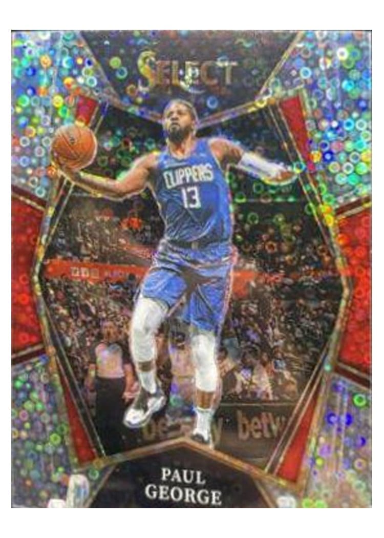 2021-22 Panini Select Base Set Paul George #129 card
