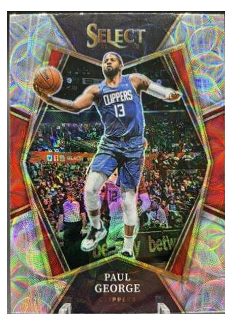 2021-22 Panini Select Base Set Paul George #129 card