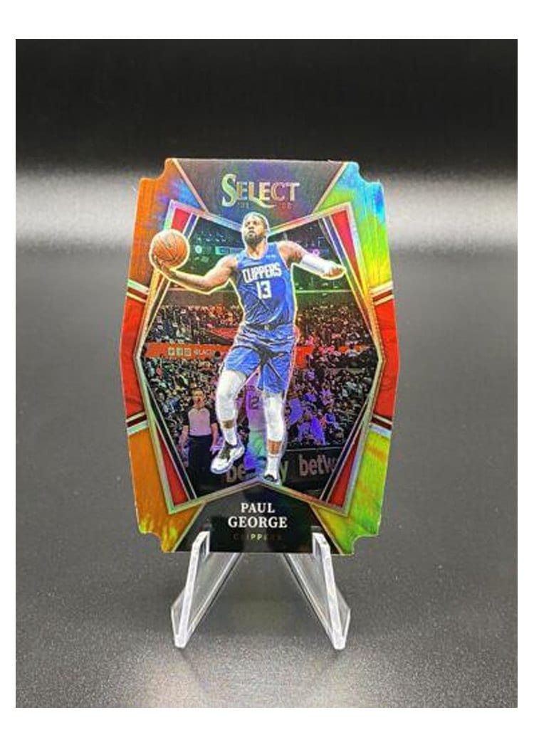 2021-22 Panini Select Base Set Paul George #129 card