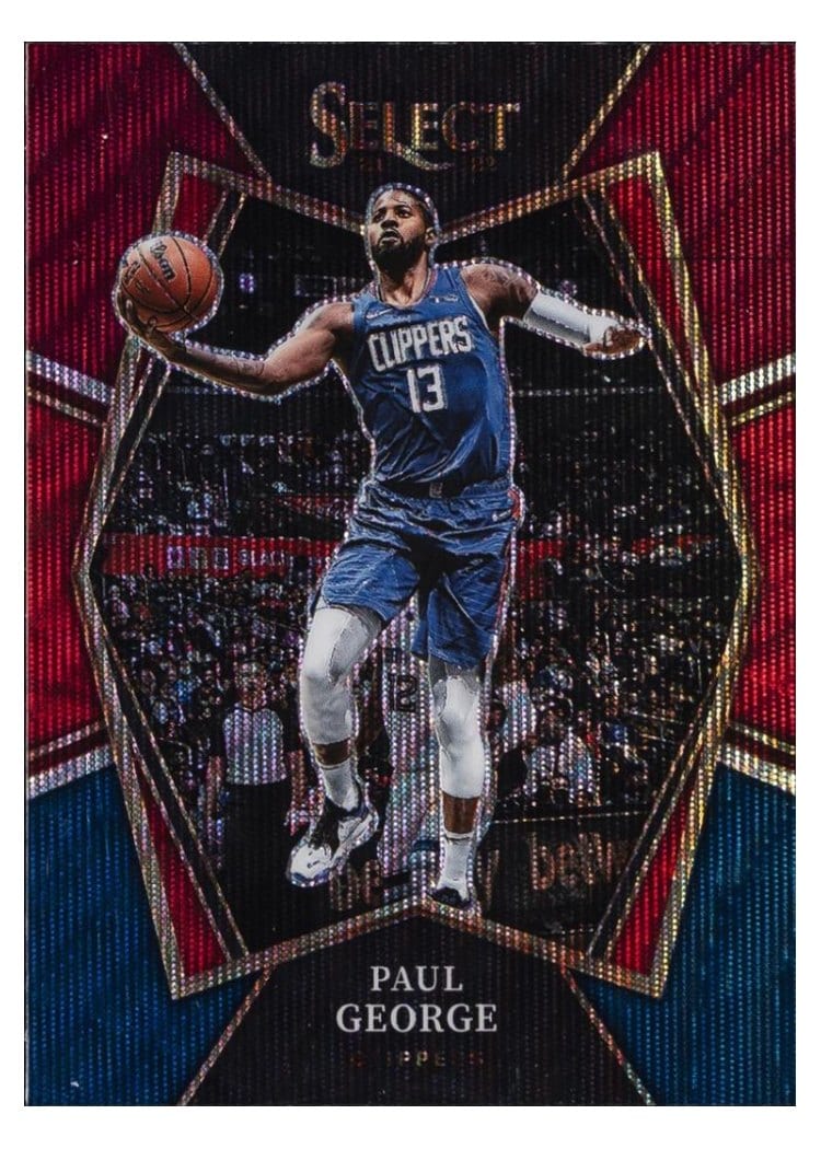2021-22 Panini Select Base Set Paul George #129 card