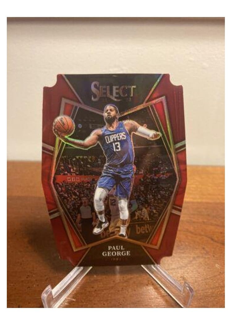 2021-22 Panini Select Base Set Paul George #129 card
