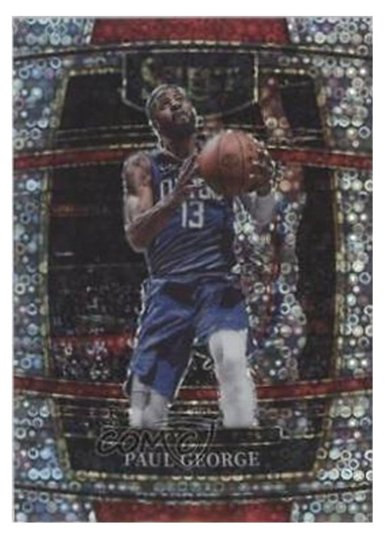 2021-22 Panini Select Base Set Paul George #14 card