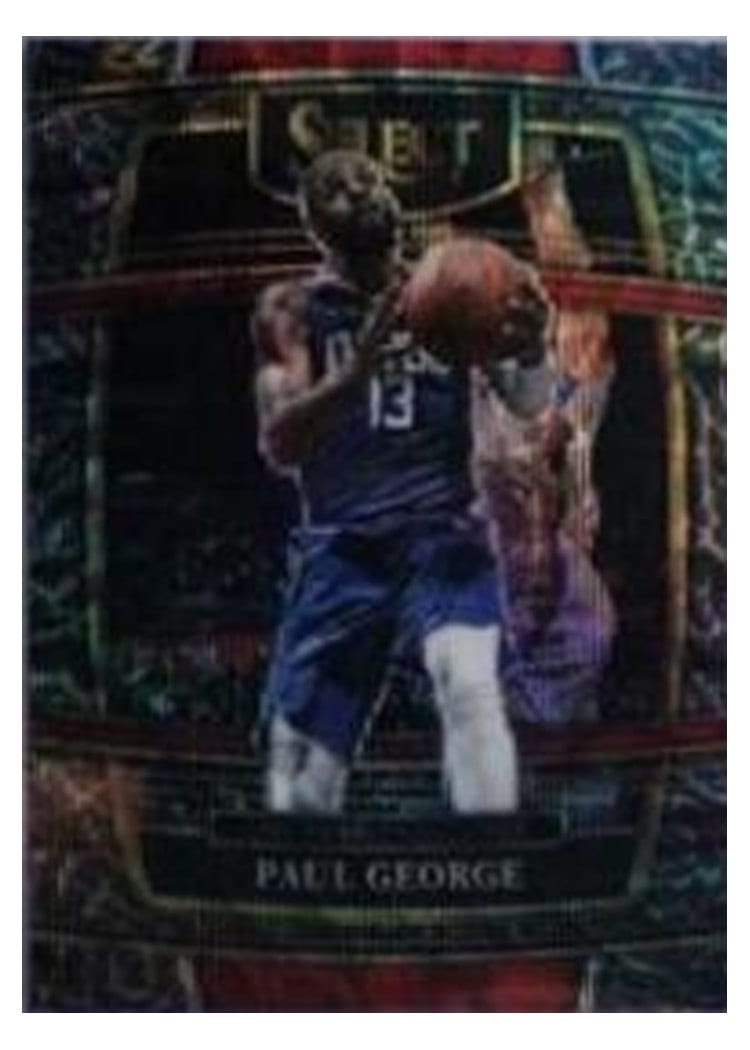 2021-22 Panini Select Base Set Paul George #14 card