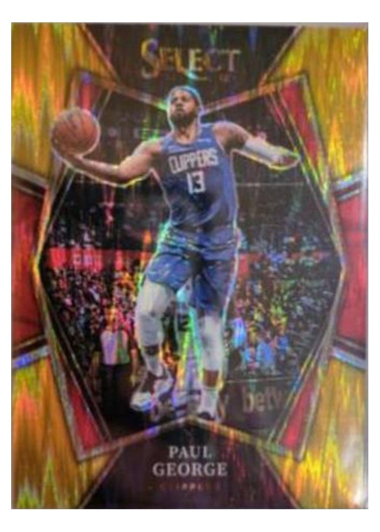 2021-22 Panini Select Base Set Paul George #14 card