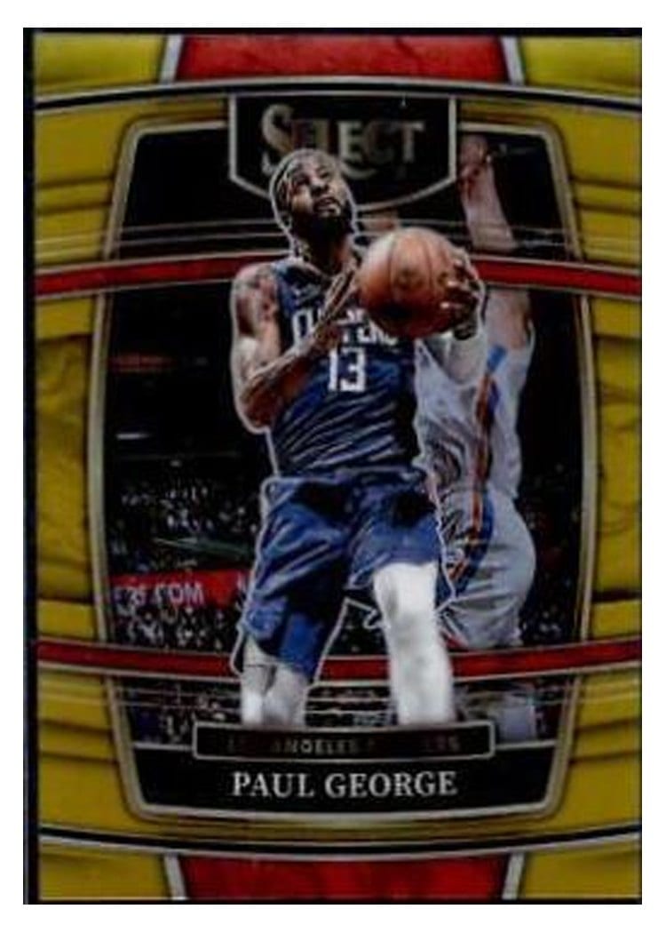 2021-22 Panini Select Base Set Paul George #14 card