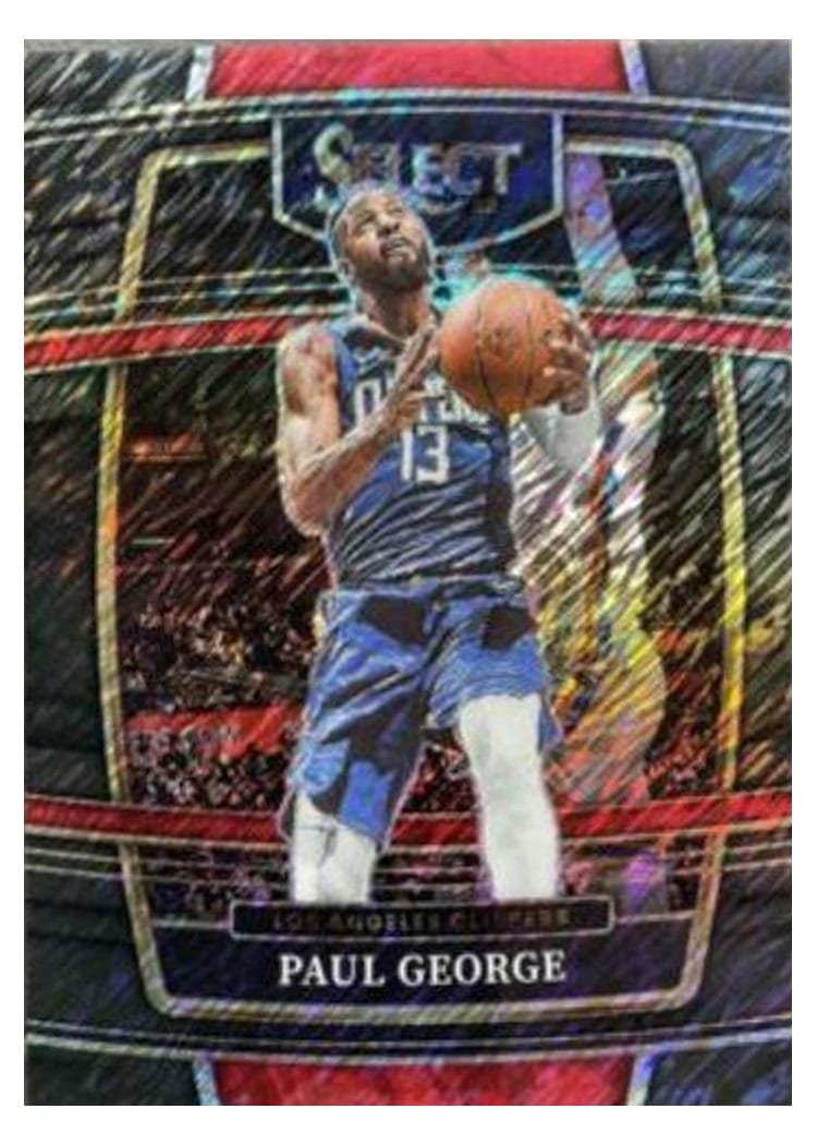 2021-22 Panini Select Base Set Paul George #14 card