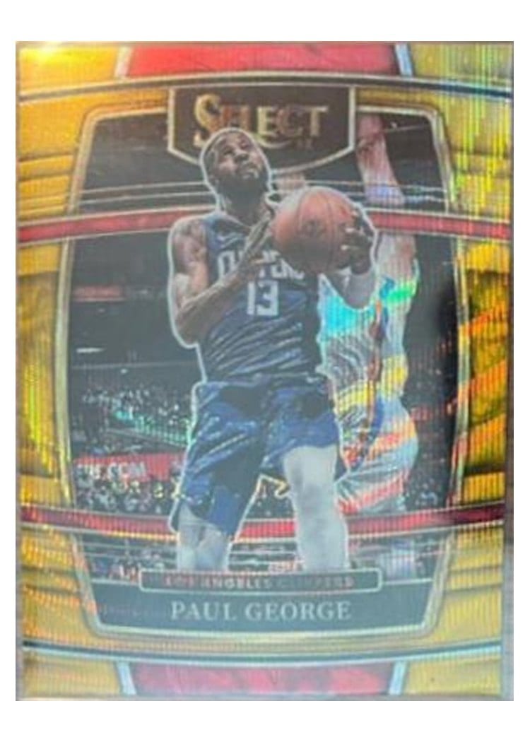 2021-22 Panini Select Base Set Paul George #14 card