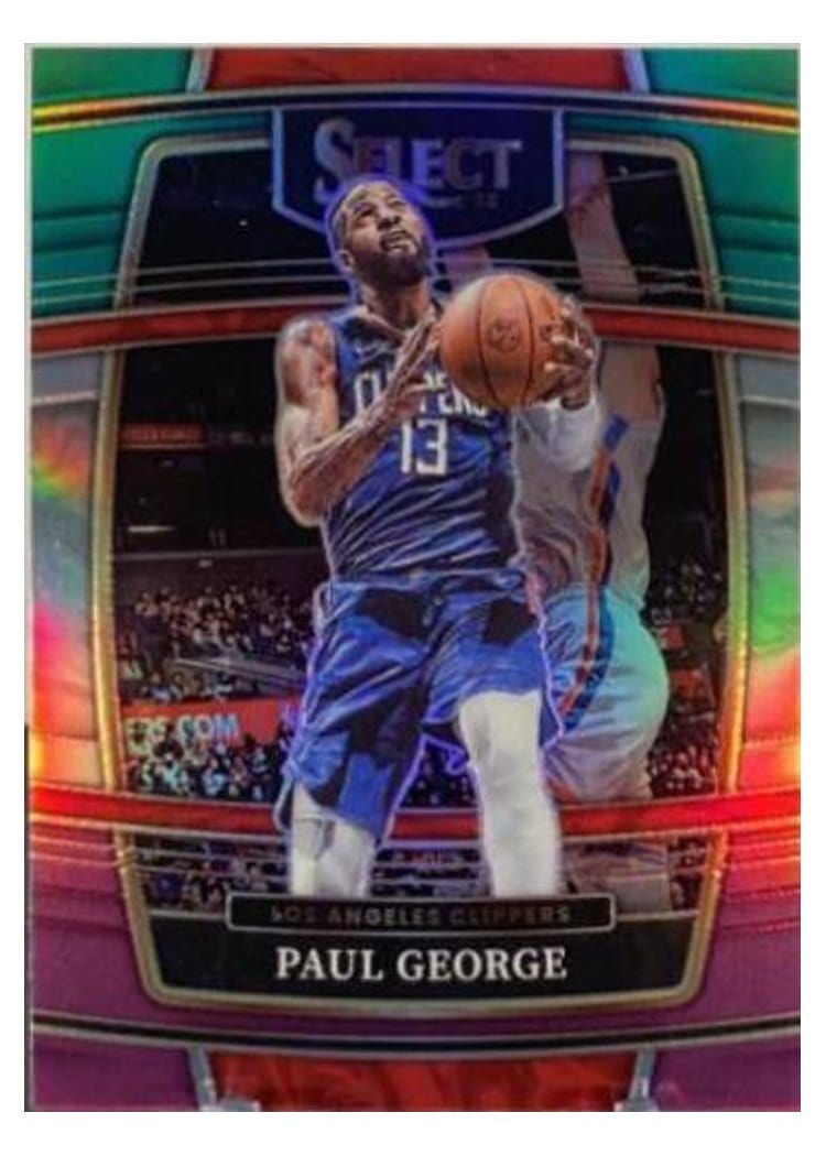 2021-22 Panini Select Base Set Paul George #14 card
