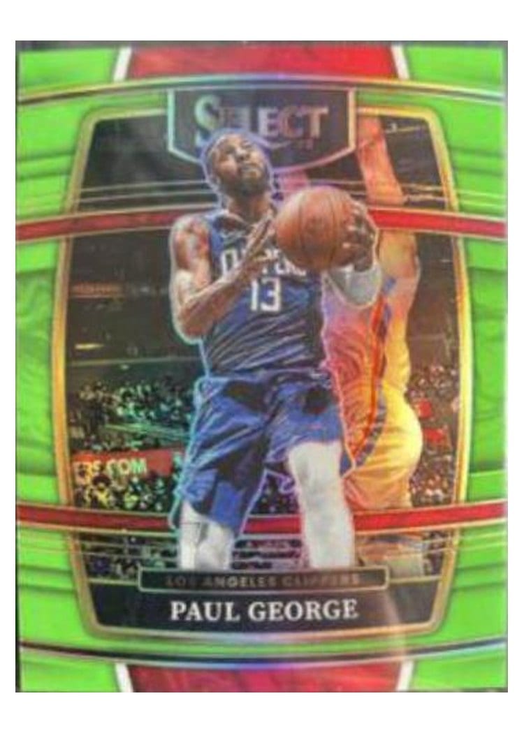 2021-22 Panini Select Base Set Paul George #14 card