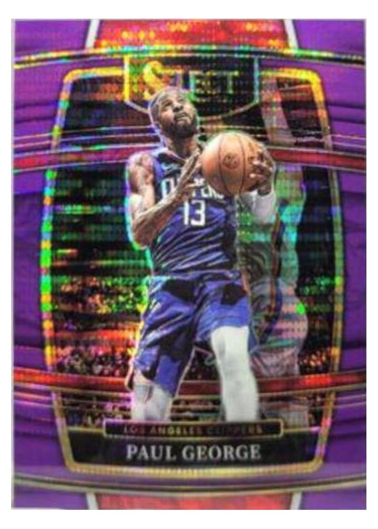2021-22 Panini Select Base Set Paul George #14 card