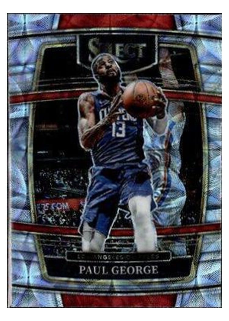 2021-22 Panini Select Base Set Paul George #14 card