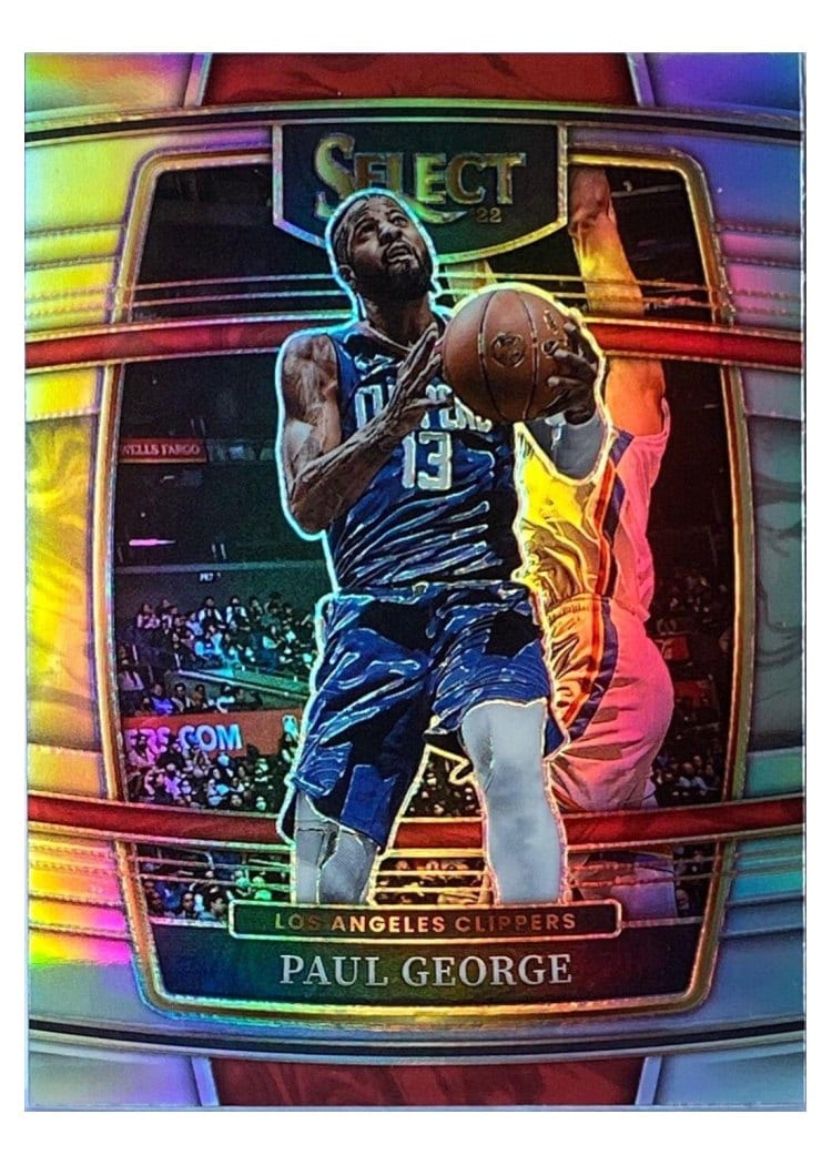 2021-22 Panini Select Base Set Paul George #14 card