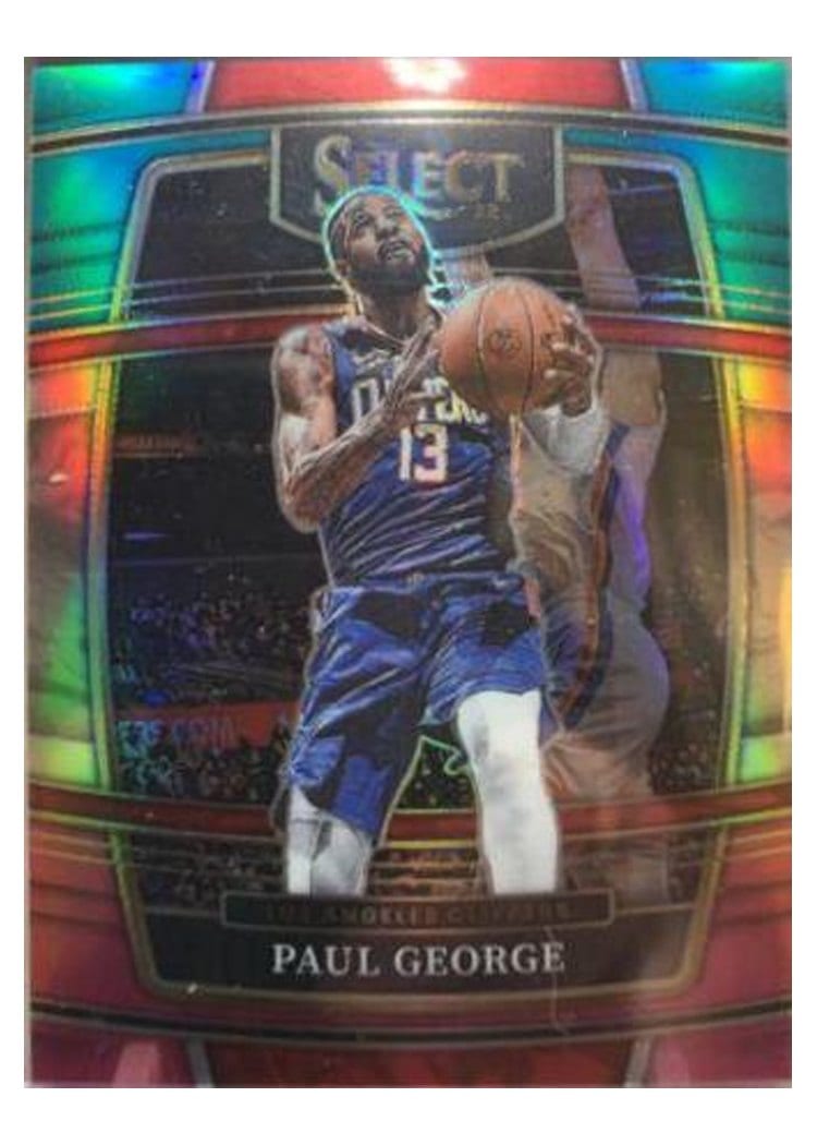 2021-22 Panini Select Base Set Paul George #14 card