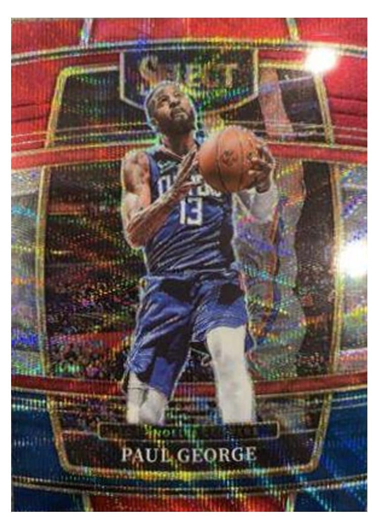 2021-22 Panini Select Base Set Paul George #14 card
