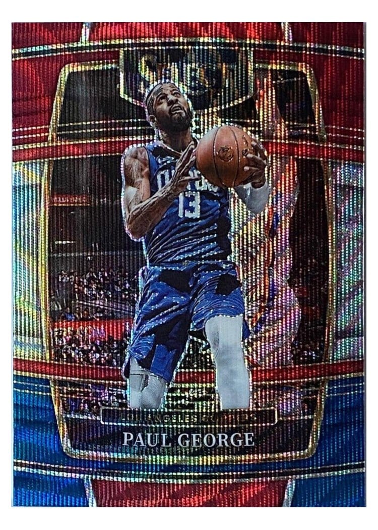 2021-22 Panini Select Base Set Paul George #14 card