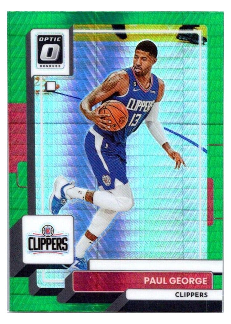 2022-23 Donruss Optic Base Set Paul George #110 card
