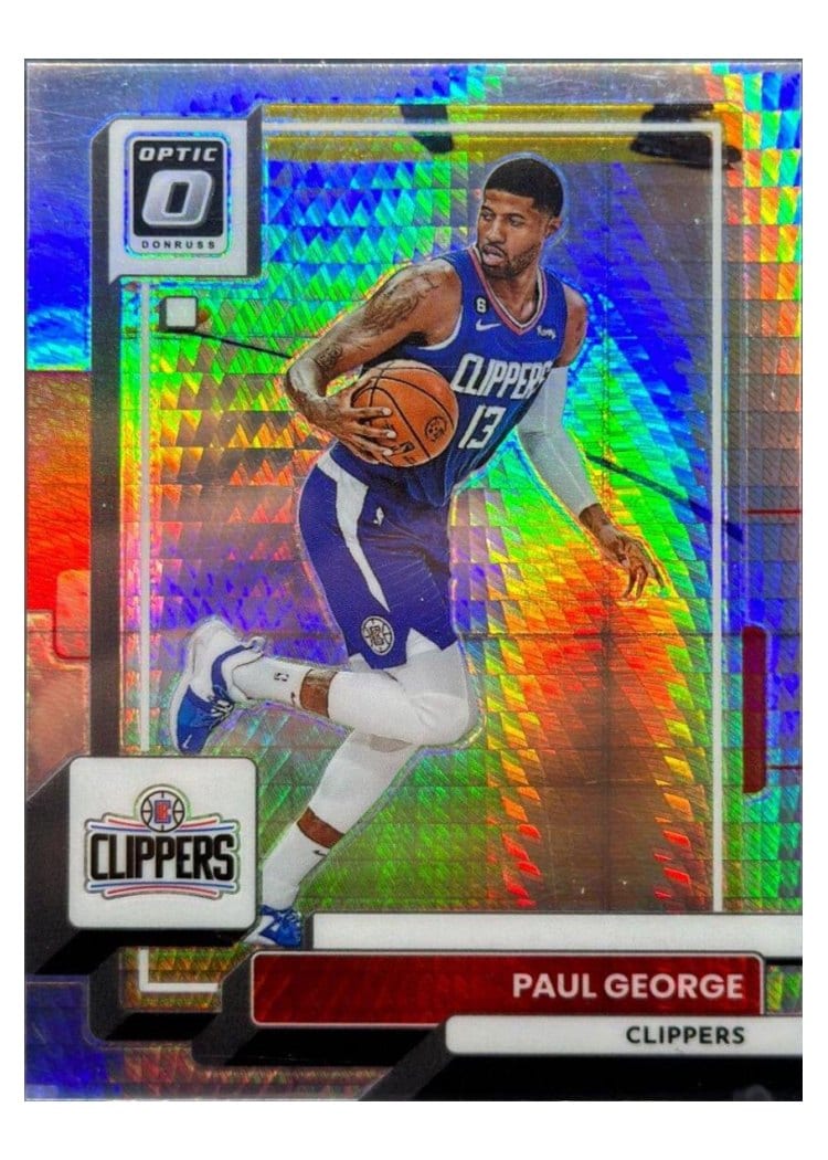 2022-23 Donruss Optic Base Set Paul George #110 card