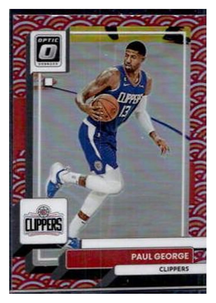 2022-23 Donruss Optic Base Set Paul George #110 card