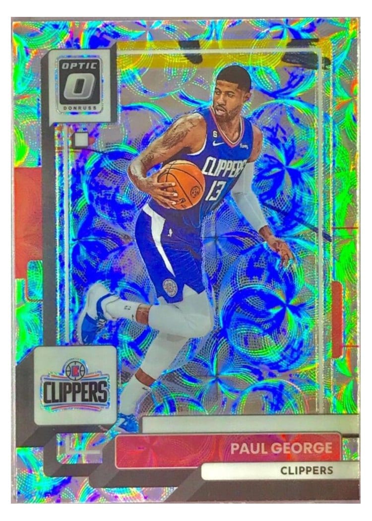 2022-23 Donruss Optic Base Set Paul George #110 card