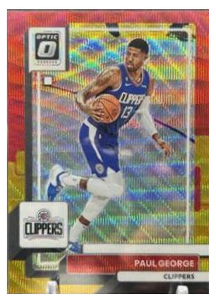 2022-23 Donruss Optic Base Set Paul George #110 card