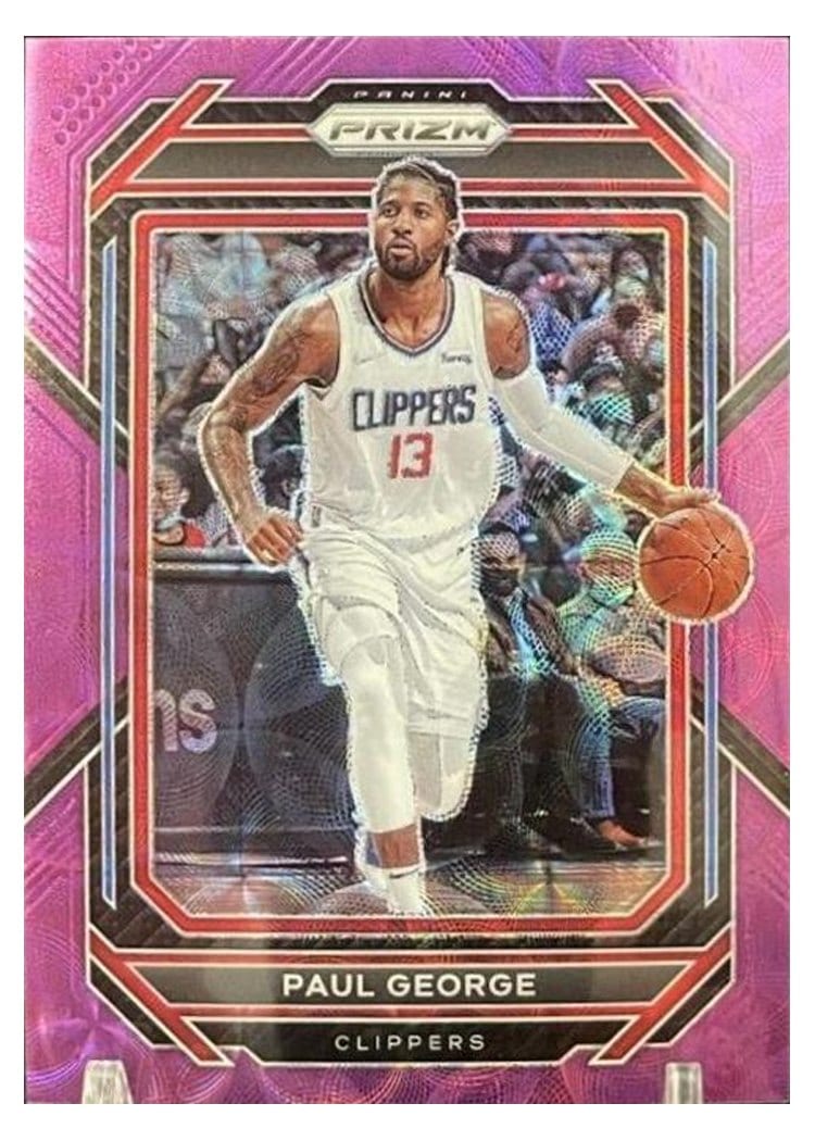 2022-23 Panini Prizm Base Set Paul George #138 card
