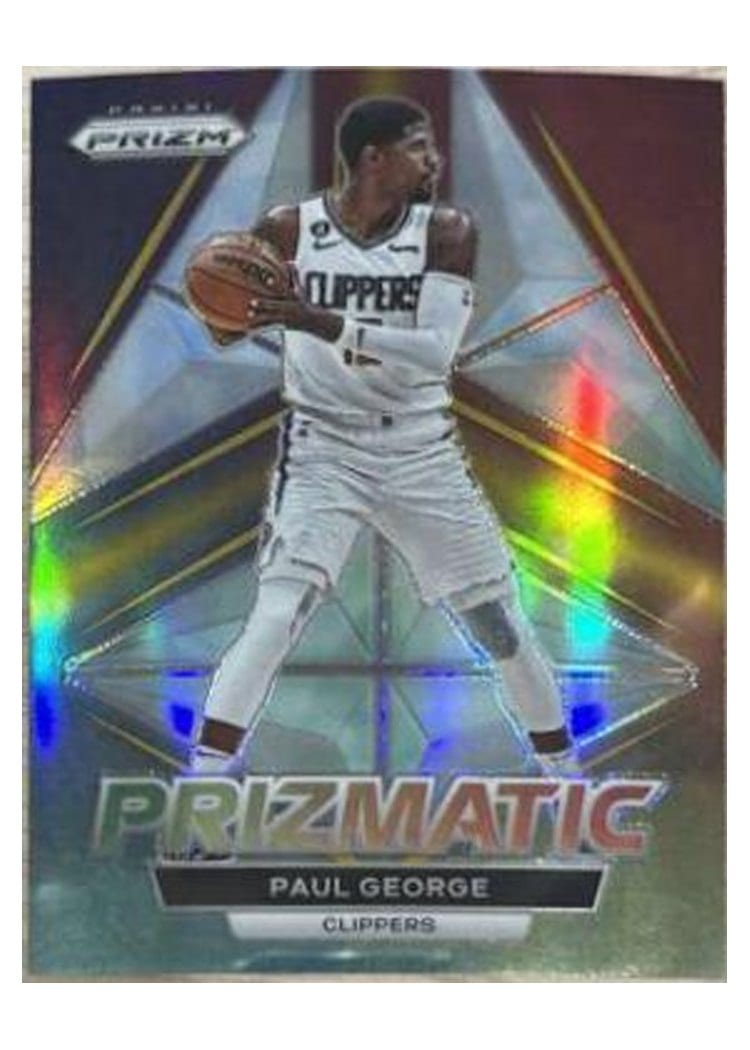 2022-23 Panini Prizm Base Set Paul George #138 card