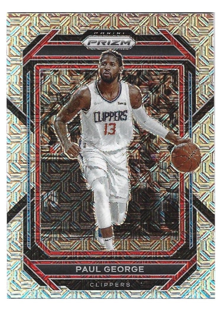 2022-23 Panini Prizm Base Set Paul George #138 card