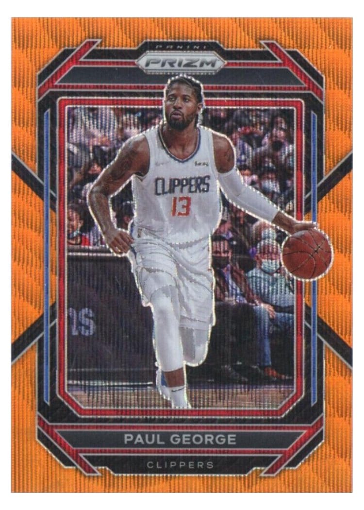 2022-23 Panini Prizm Base Set Paul George #138 card