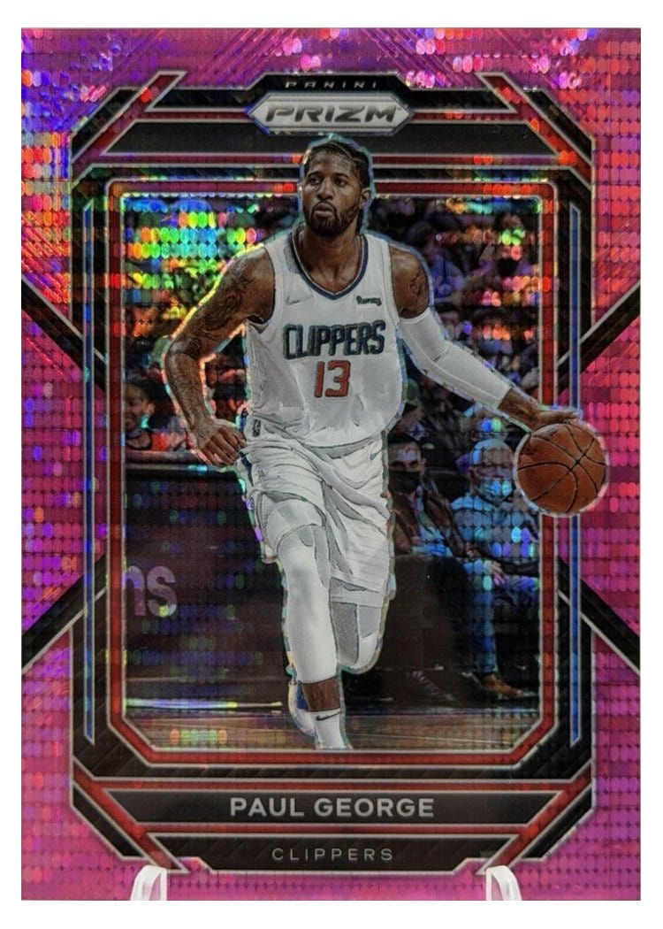 2022-23 Panini Prizm Base Set Paul George #138 card