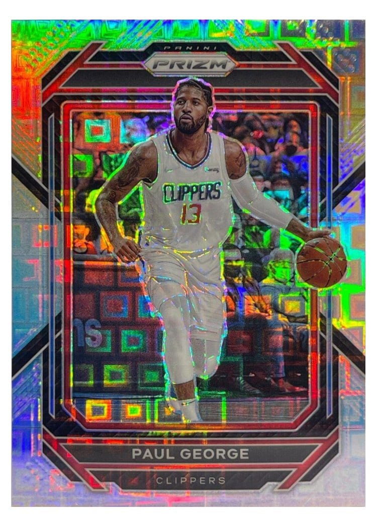 2022-23 Panini Prizm Base Set Paul George #138 card