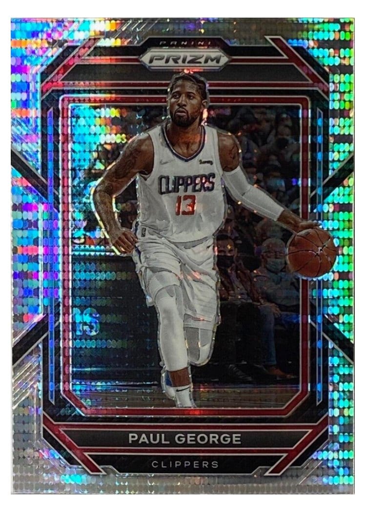 2022-23 Panini Prizm Base Set Paul George #138 card