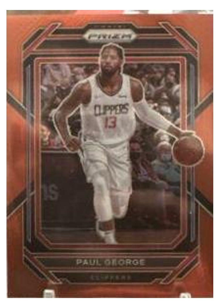 2022-23 Panini Prizm Base Set Paul George #138 card