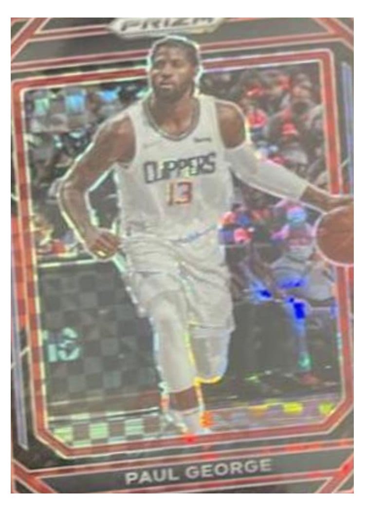 2022-23 Panini Prizm Base Set Paul George #138 card