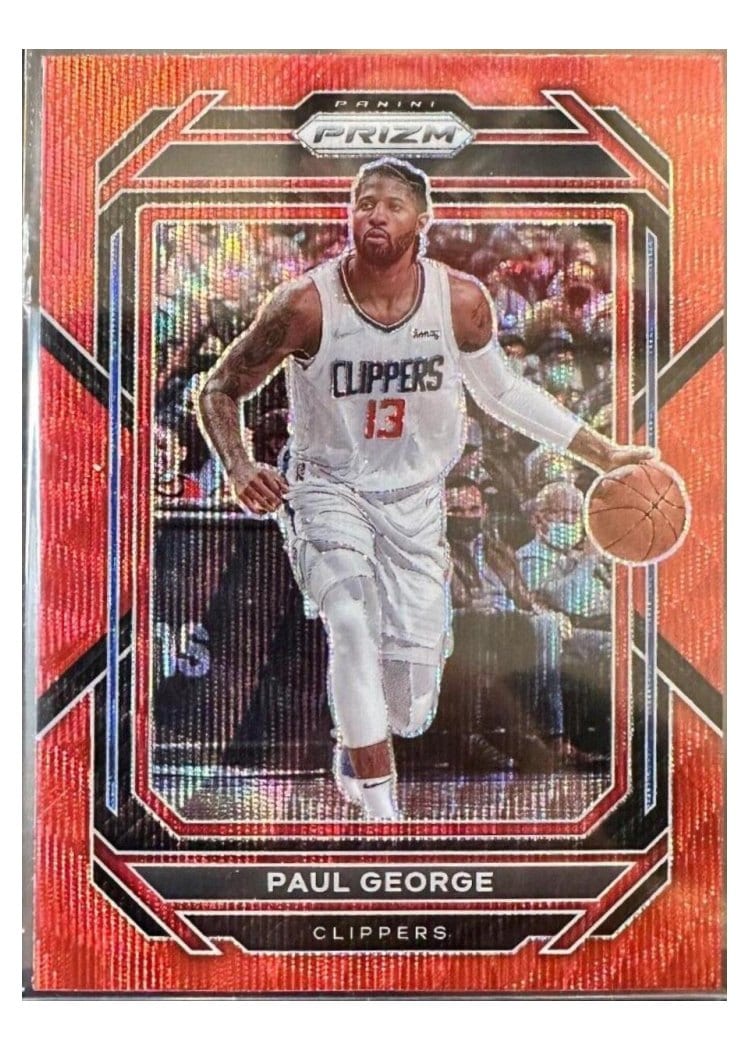 2022-23 Panini Prizm Base Set Paul George #138 card