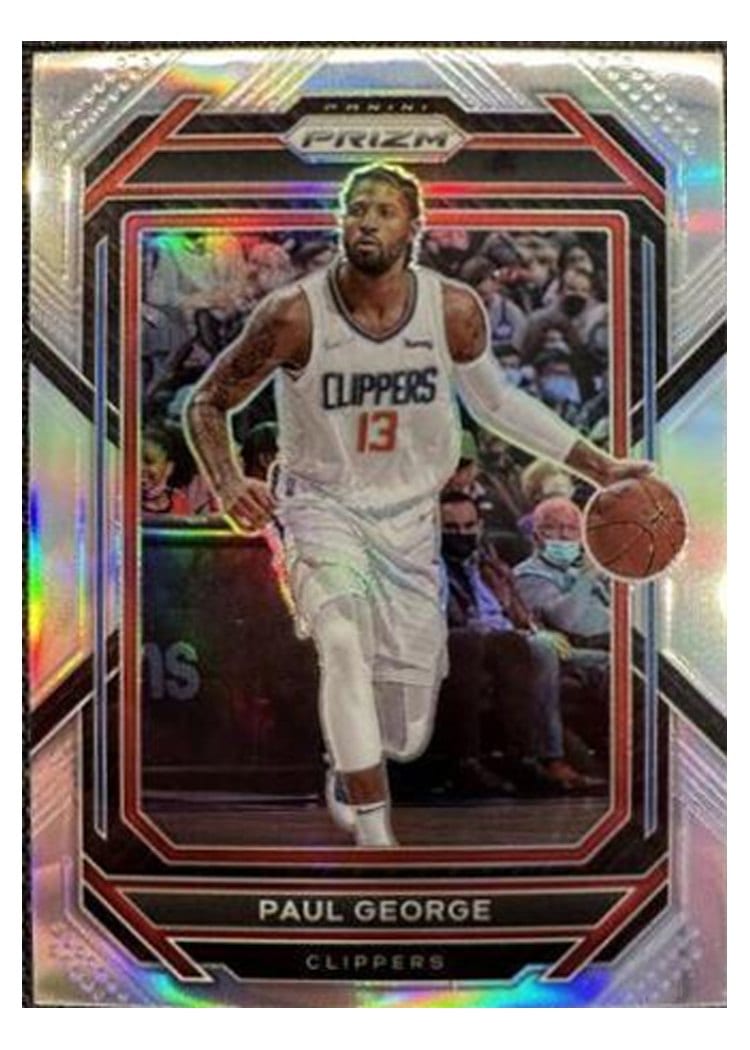 2022-23 Panini Prizm Base Set Paul George #138 card