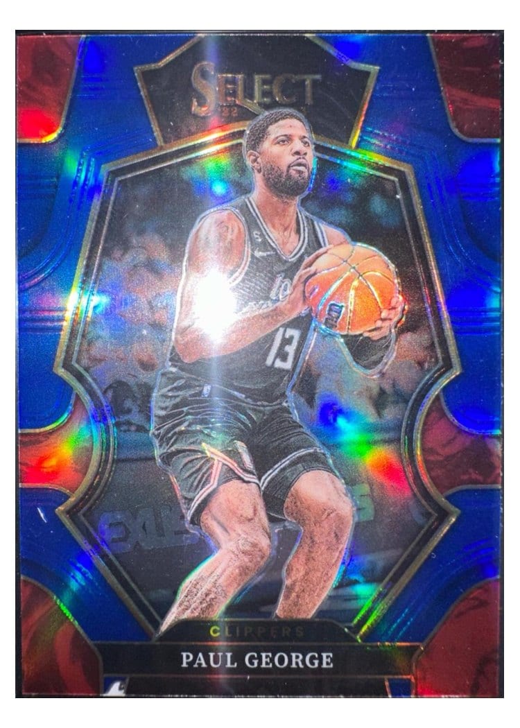 2022-23 Panini Select Base Set Paul George #116 card