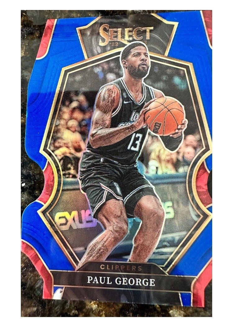 2022-23 Panini Select Base Set Paul George #116 card