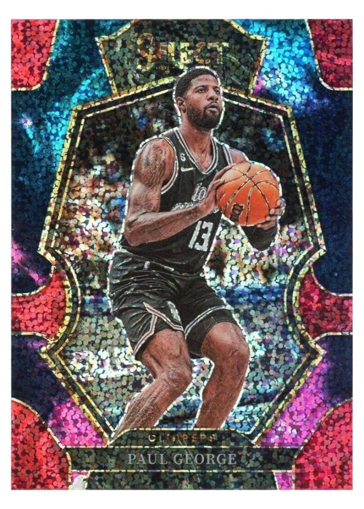 2022-23 Panini Select Base Set Paul George #116 card