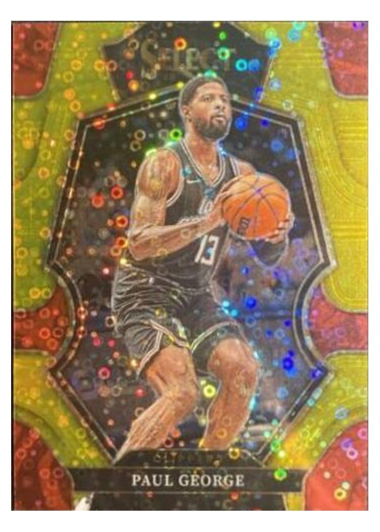 2022-23 Panini Select Base Set Paul George #116 card