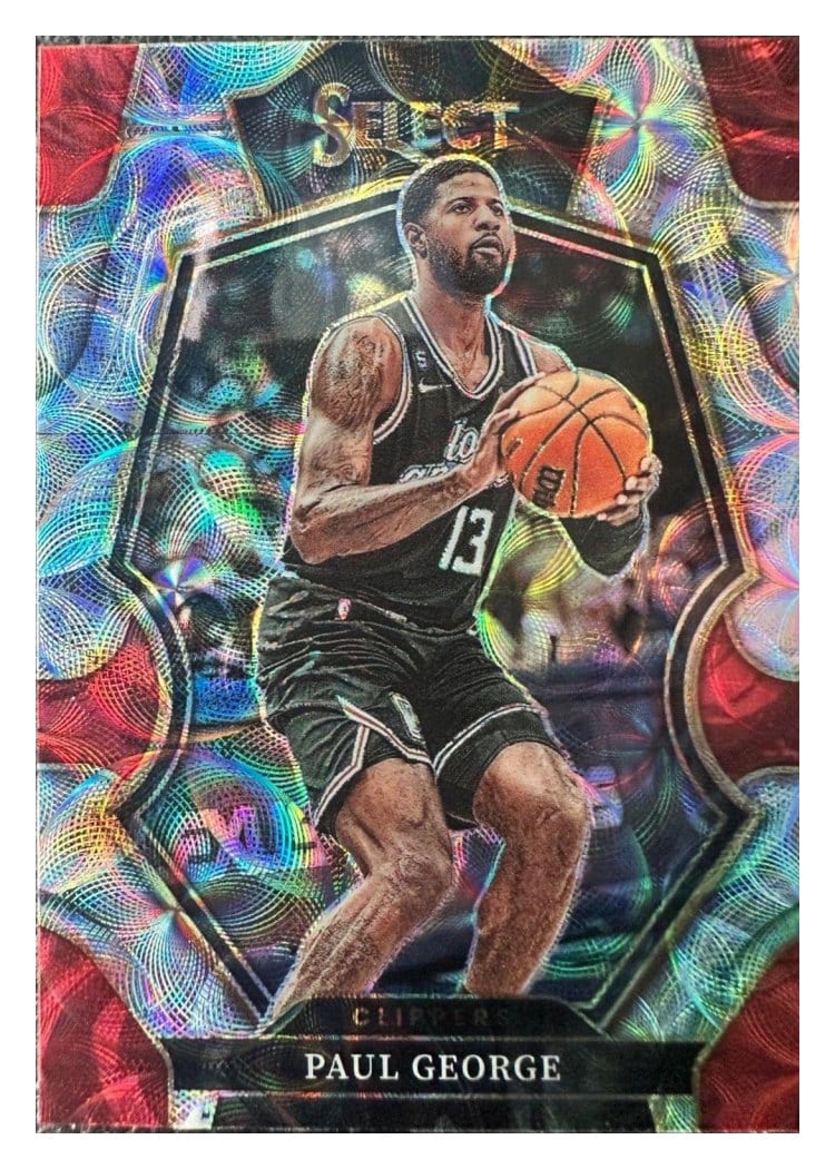 2022-23 Panini Select Base Set Paul George #116 card