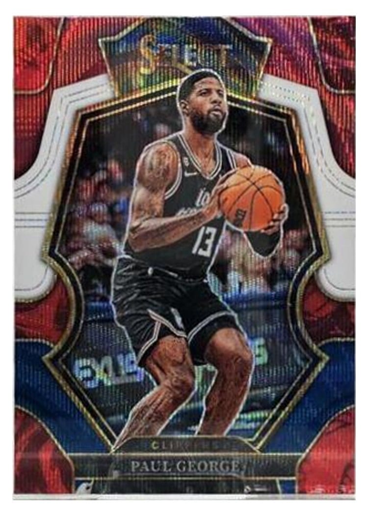 2022-23 Panini Select Base Set Paul George #116 card