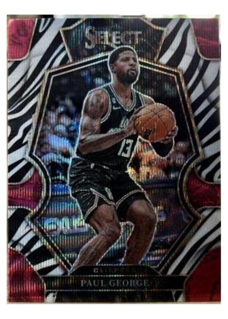 2022-23 Panini Select Base Set Paul George #116 card